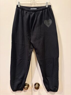 SPRWMN Black Heart Sweatpants